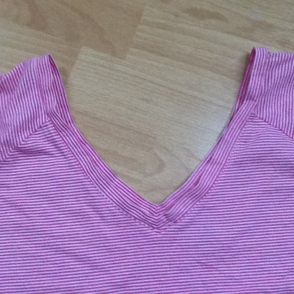 Juniors V-Neck Top - Picture 2 of 3